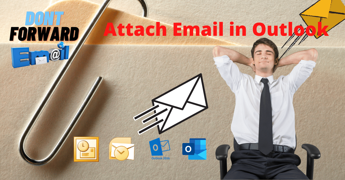 Attach email in outlook