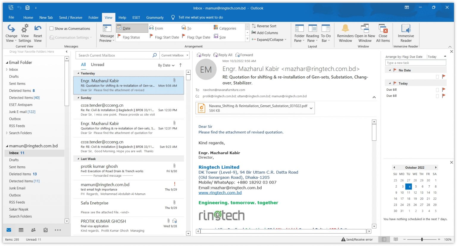 The best outlook view settings 2023 - Outlook School