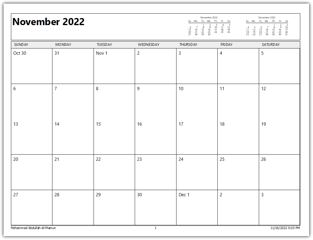 Print blank Calendar_05